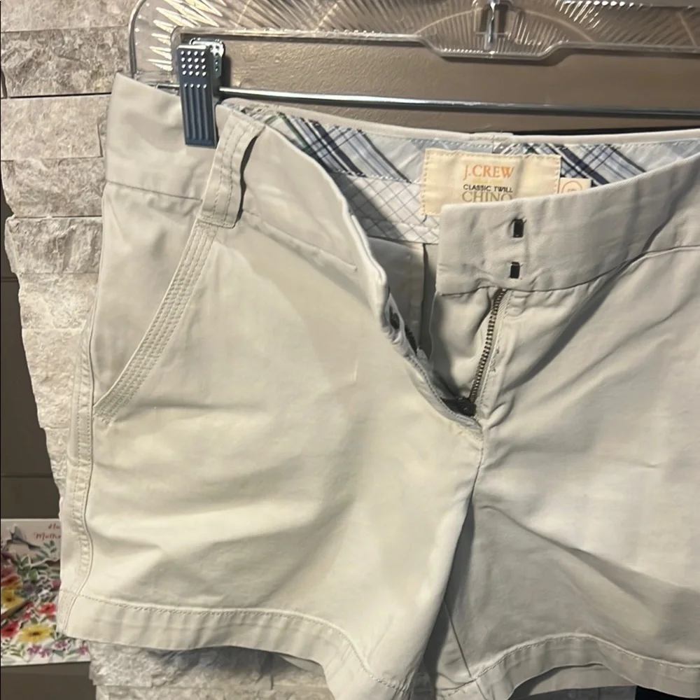J. Crew Classic Twill Chino Shorts size 6 - Picture 5 of 10